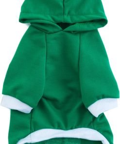 Coomour Pet Dog ST. Patrick's Day Hoodies Cat Clover Costume Puppy Clothes for Dogs Cats Outfit (XS) 3