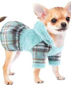 Dog Hoodie Dress Chihuahua Sweater St. Patrick's Day Girl Puppy Skirt Cat Outfits Pet Clothes for Small Dogs Costume Birthday Gift
