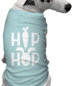 Hip Hop Easter Bunny - Rabbit Music Dog Shirt (Chill, X-Small) 2