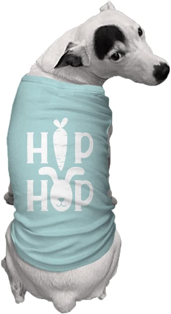 Hip Hop Easter Bunny - Rabbit Music Dog Shirt (Chill, X-Small) 2