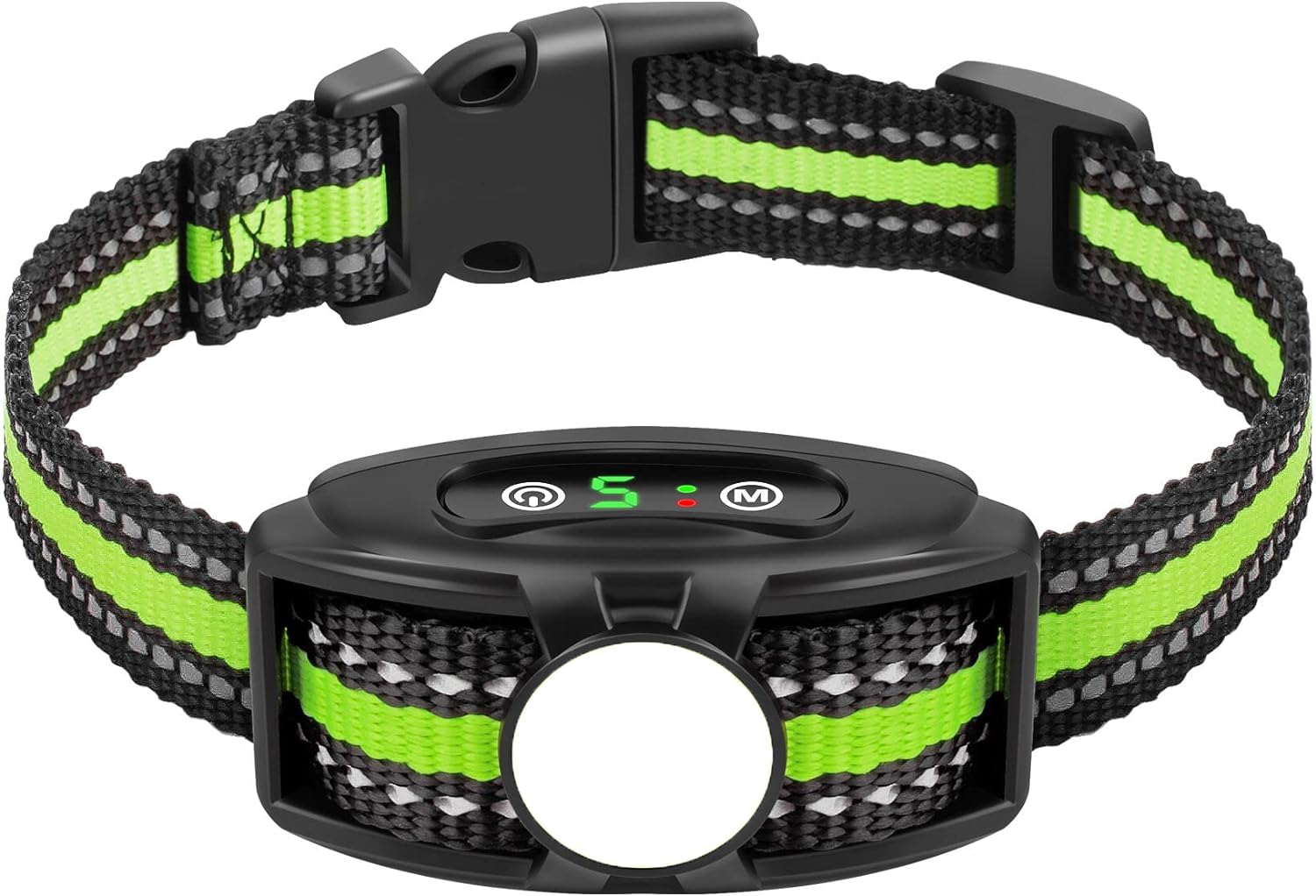Bark Collar for Small Dogs 5-15lbs Small Dog Bark Collar No Shock Bark Collar Rechargeable Anti Bark Collar Shockless with Adjustable Sensitivity and Intensity - 1