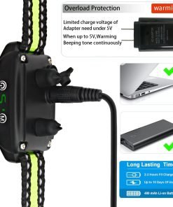 Bark Collar for Small Dogs 5-15lbs Small Dog Bark Collar No Shock Bark Collar Rechargeable Anti Bark Collar Shockless with Adjustable Sensitivity and Intensity - 5