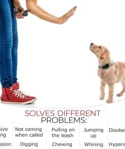 Extra Small Size Dog Training Collar with Remote for Small Dogs 5-15lbs and Puppies with Shock - Waterproof & 1000 Ft Range - 5