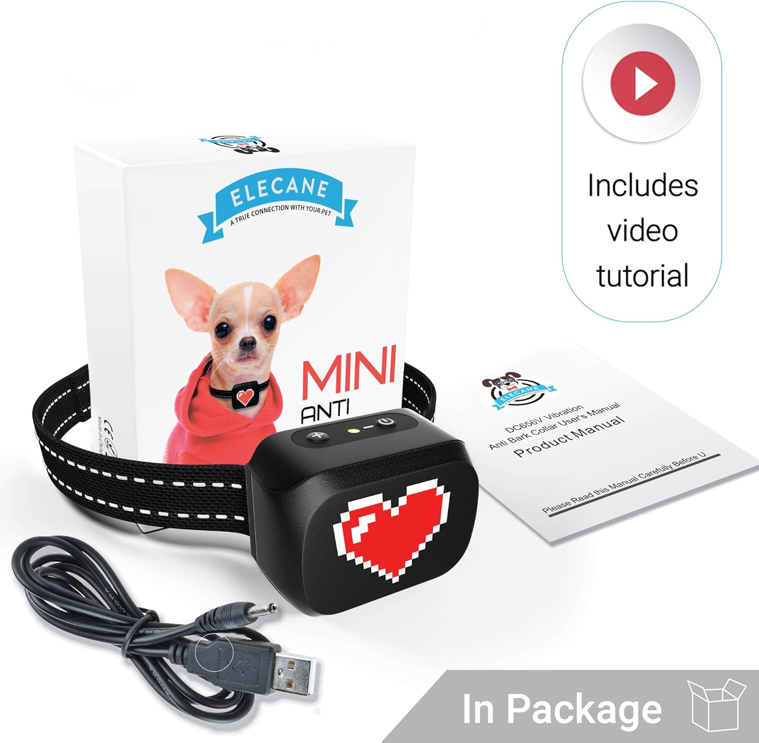 Small Bark Collar For Small Dogs 5-15 lbs - 5