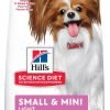 Hill's Science Diet Dry Dog Food, Adult, Light, Small Paws, Chicken Meal & Barley Recipe, 4.5 lb. Bag - 1