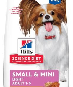 Hill's Science Diet Dry Dog Food, Adult, Light, Small Paws, Chicken Meal & Barley Recipe, 4.5 lb. Bag - 1