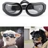 Dog Sunglasses Small Breed, UV Protection Small Dog Goggles, Wind Dust Proof Small Goggles with Adjustable Straps, Clear - 1