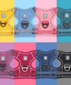 Pawaii Dog Harness for Small Dogs, Dog Harness with Pet ID Tag, No Choke Dog Harness, Adjustable Soft Padded Pet Vest with Easy Control Handle - 9