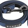 PUPPIA Two Tone Dog Lead Strong Durable Comfortable Grip Walking Training Leash for Small & Medium Dog, Royal, Small - 1