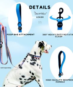 ShawnCo Dream Walk Dog Leash- Premium, Nylon Pet Leash with Soft Neoprene Handle for Small, Medium and Large Dogs - 2