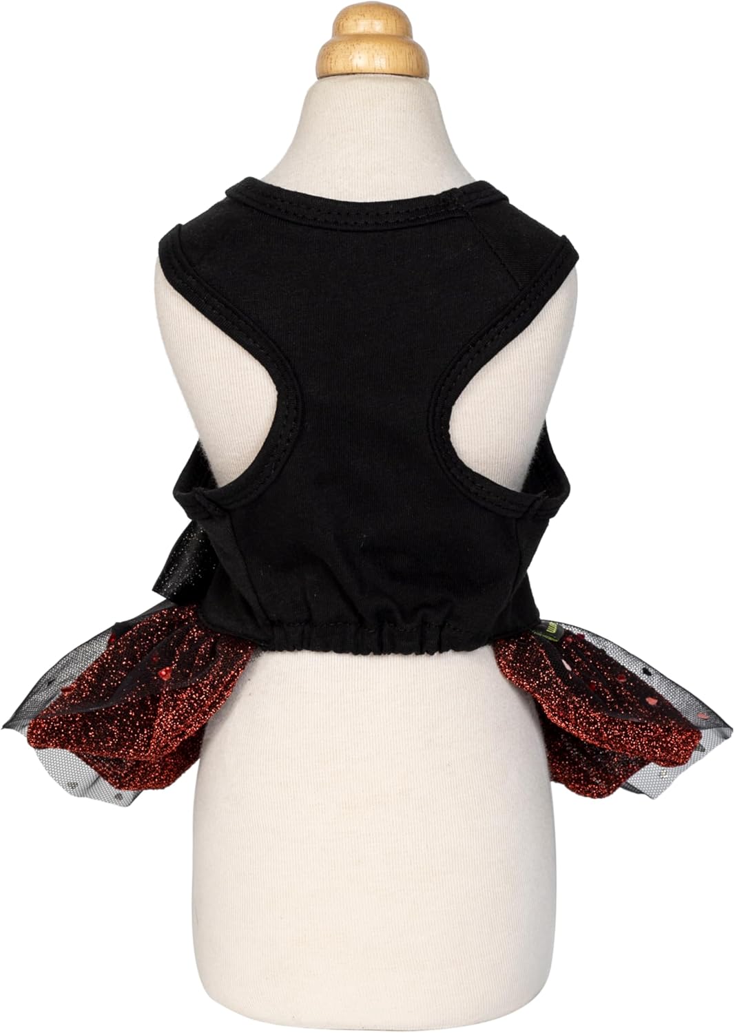 Fitwarm Halloween Skeleton Dog Dress, Funny Dog Halloween Costumes, Doggy Clothes for Small Dogs Girl, Pet Apparel, Black, Red, White, XS - 2 Fitwarm Halloween Skeleton Dog Dress, Funny Dog Halloween Costumes, Doggy Clothes for Small Dogs Girl, Pet Apparel, Black, Red, White, XS - 2