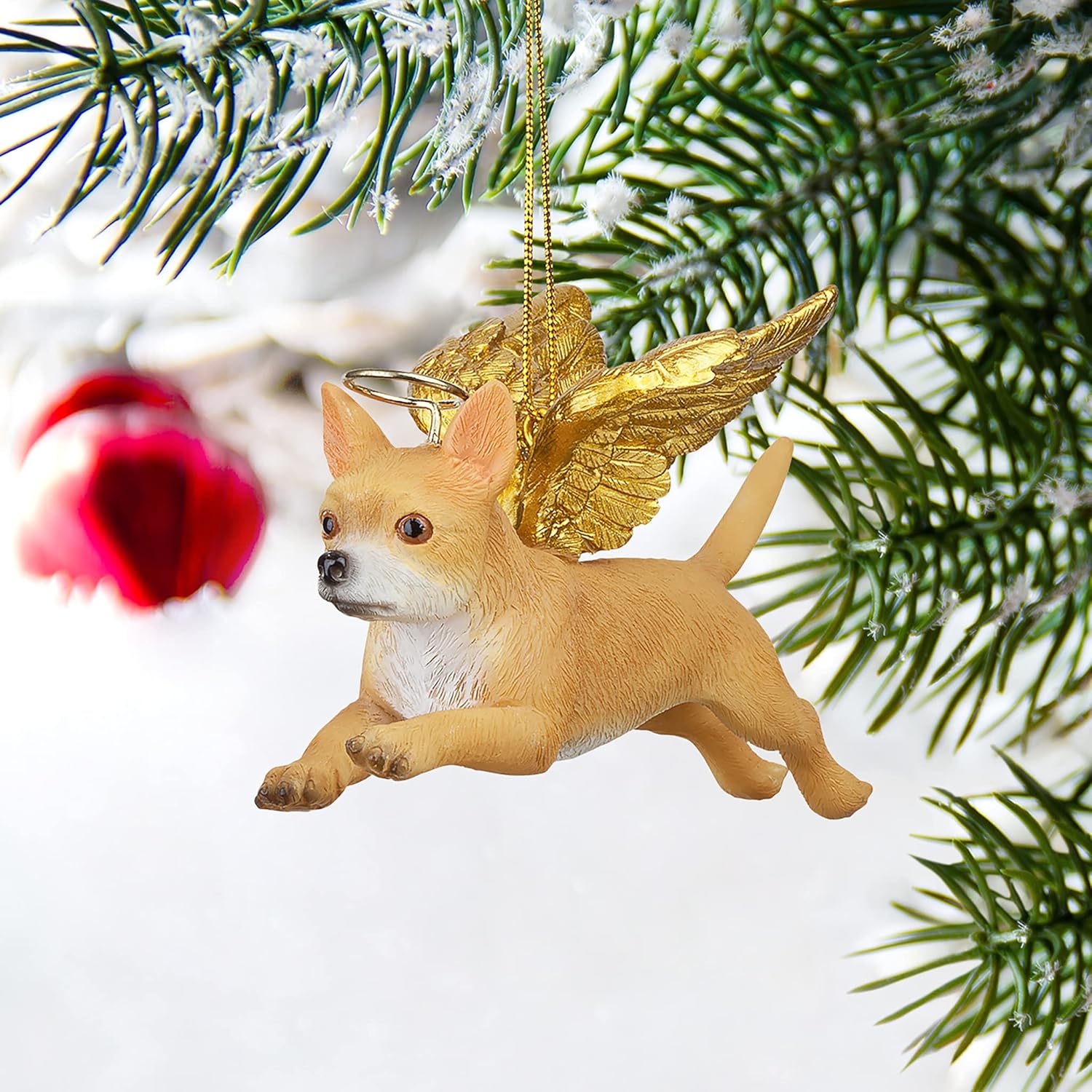 ANGEL CHIHUAHUA ORNAMENT 6