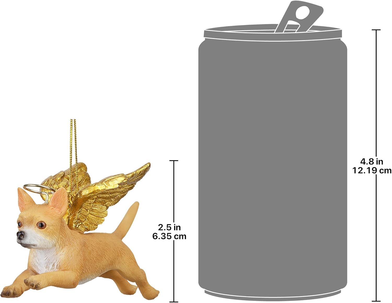 ANGEL CHIHUAHUA ORNAMENT 7