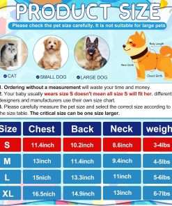 Frienda 6 Pieces Bowknot Princes Puppy Dog Dress Floral Vest Skirt Summer Pet Dress Dog Cute Rosette Sundress Apparel for Puppy Cat Pet - 2