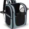 APOLLO WALKER Pet Carrier Backpack for Small Cats and Dogs, Puppies, Two-Sided Entry, Safety Features and Cushion Back Support for Travel, Hiking, Outdoor Use - 1