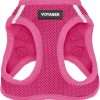 Best Pet Supplies Voyager Step-in Air Dog Harness - All Weather Mesh, Reflective, No Pull Harness for Small, Medium Dogs, Cats - Secure with Hook & Loop Fastener, Buckle, Double D-Rings - 1