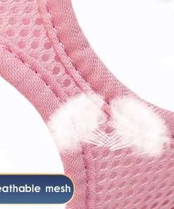 YIMEIS Dog Harness and Leash Set, No Pull Soft Mesh Pet Harness, Reflective Adjustable Puppy Vest for Small Medium Large Dogs, Cats (Pink, X-Small (Pack of 1) - 6