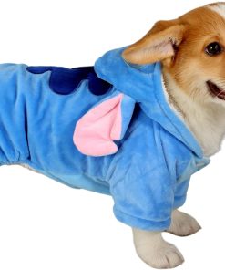 Fashion Dog Costumes, Pet Outfit, Pet Pajamas Clothes Warm Hoodie Coat for Any Party Halloween Christmas - 2