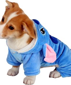 Fashion Dog Costumes, Pet Outfit, Pet Pajamas Clothes Warm Hoodie Coat for Any Party Halloween Christmas - 3