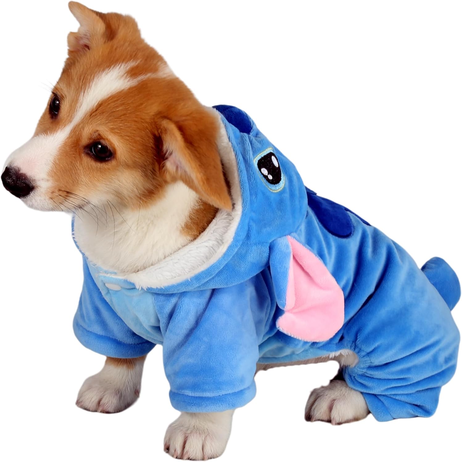 Fashion Dog Costumes, Pet Outfit, Pet Pajamas Clothes Warm Hoodie Coat for Any Party Halloween Christmas - 3