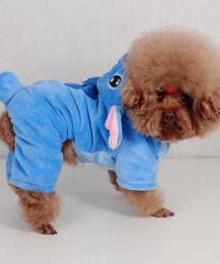Fashion Dog Costumes, Pet Outfit, Pet Pajamas Clothes Warm Hoodie Coat for Any Party Halloween Christmas - 4