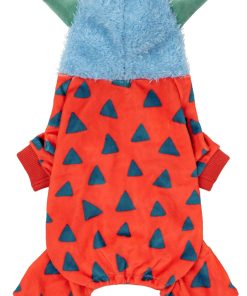 Fitwarm Hilarious Eyes Halloween Dog Monster Costume, Funny Costumes for Small Dogs Boy Girl, Pet Outfit, Red, Blue, Light Sea Green, XS - 1
