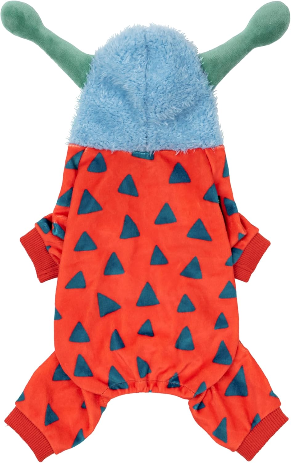 Fitwarm Hilarious Eyes Halloween Dog Monster Costume, Funny Costumes for Small Dogs Boy Girl, Pet Outfit, Red, Blue, Light Sea Green, XS - 1