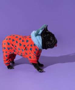 Fitwarm Hilarious Eyes Halloween Dog Monster Costume, Funny Costumes for Small Dogs Boy Girl, Pet Outfit, Red, Blue, Light Sea Green, XS - 7