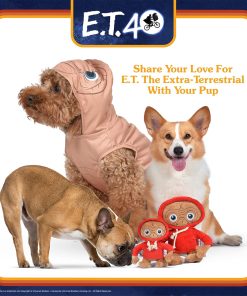 Universal Studios Horror The Extra-Terrestrial 40th Anniversary Dog Costume - Officially Licensed Halloween Costumes for Dogs, Size Small - 5