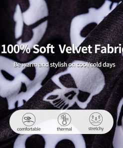 CuteBone Turtleneck Dog Velvet Dress Halloween Puppy Skirt Costume Pet Clothes Cat Apparel with Bow Hair Rope for Small Dogs CVD11XS - 4