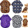 Dog Halloween Shirt - 4 Pack Dog Halloween Outfit Pumpkin Ghosts Skeletons Dogs Halloweens Clothes Halloweens Puppy Outfits Soft Pet Costume Apparel for Small Medium Dogs Boys XS - 1