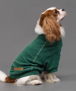Fitwarm 3 Pack Fleece Sweater, Turtleneck Sweatshirt, Winter Clothes for Small Dogs & Cats, Pet Pullover Jumper, Cat Apparel, Dark Green, Teal Green, Olive Green, XS - 3