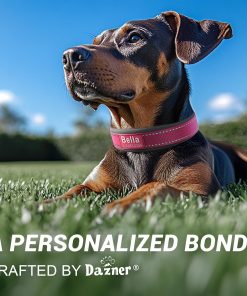 Personalized Dog Collar with Name & Phone Number - Reflective Ultra Wide Soft Neoprene Padded - Durable Metal Buckle for Large, Medium, and Small Dogs in Pink, Purple, Blue & Other Stylish Colors - 2