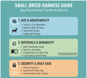 Dog Harnesses for Small Breeds
