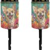 Chihuahua Personalized Solar Outdoor Lights for Dog Pet Memorial Solar Lights Warterproof Cemetery Decorations for Grave Automatic Solar Light Sympathy Gifts 2 Pcs - 1