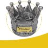 Crown-Shaped Chihuahua Memorial Pet Urns for Dogs Ashes Personalized with Name and Date, Chihuahua Statue Indoor Decorative - 1