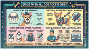 Cute Accessories for Small Dog Breeds