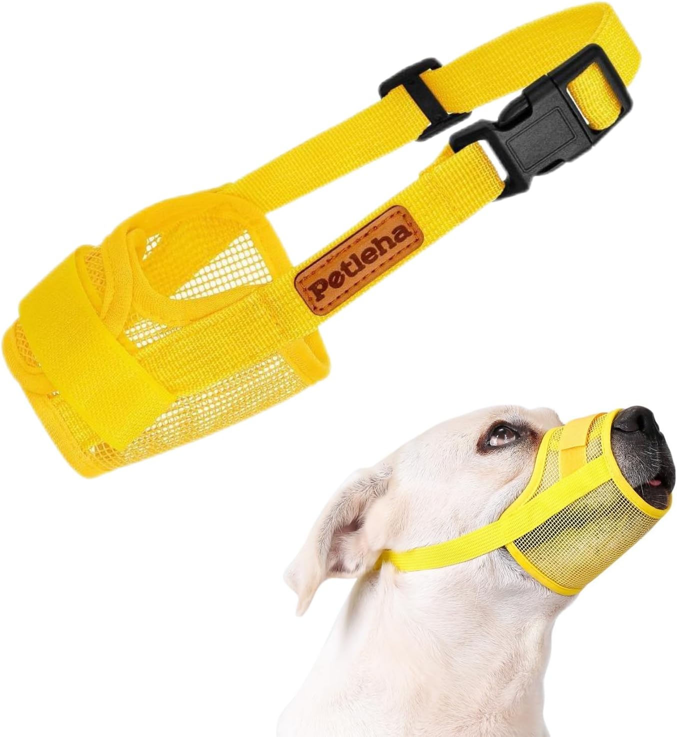 Dog Muzzle for Small Dogs & Puppies – Soft Breathable Mesh Muzzle, Adjustable Fit for Chihuahua, Toy Poodle & Small Breeds, Prevents Biting & Barking, Comfortable for Grooming & Vet Visits (S) - 1
