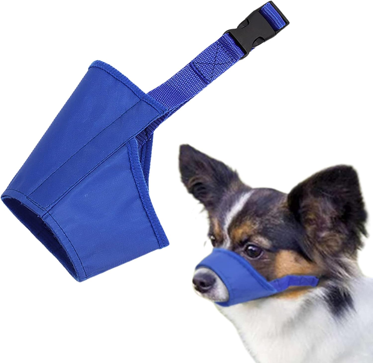 Parts Express Dog, Soft Anti-Biting Barking Chewing, Breathable Waterproof Adjustable for Small Medium Dogs,Blue (S) - 1
