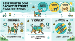 Tiny Dog Jackets for Winter Walks